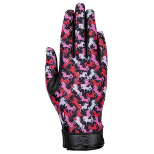 HKM CHILD'S EMILY RIDING GLOVES