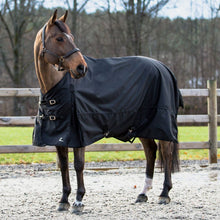 Load image into Gallery viewer, HORZE NEVADA 1200 LIGHTWEIGHT TURNOUT SHEET - BLACK
