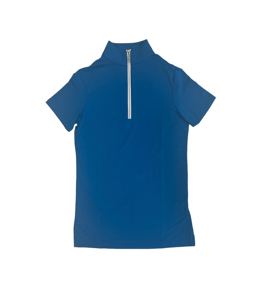 THE TAILORED SPORTSMAN ICE FIL SHORT SLEEVE ZIP TOP '23