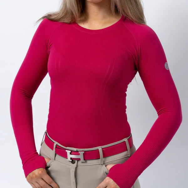 TKEQ THE 'KENNEDY' SEAMLESS LONG SLEEVE - SPRING '23 – Bridles and Britches