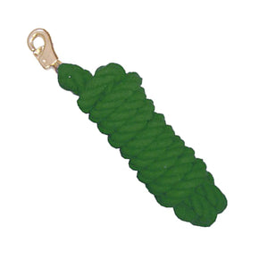 HEAVY DUTY COTTON LEAD ROPE W/ BULL SNAP