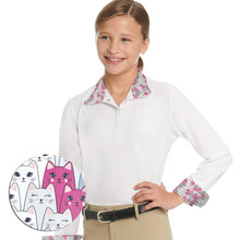 Load image into Gallery viewer, OVATION® ELLIE CHILD’S TECH SHOW SHIRT-LONG SLEEVE
