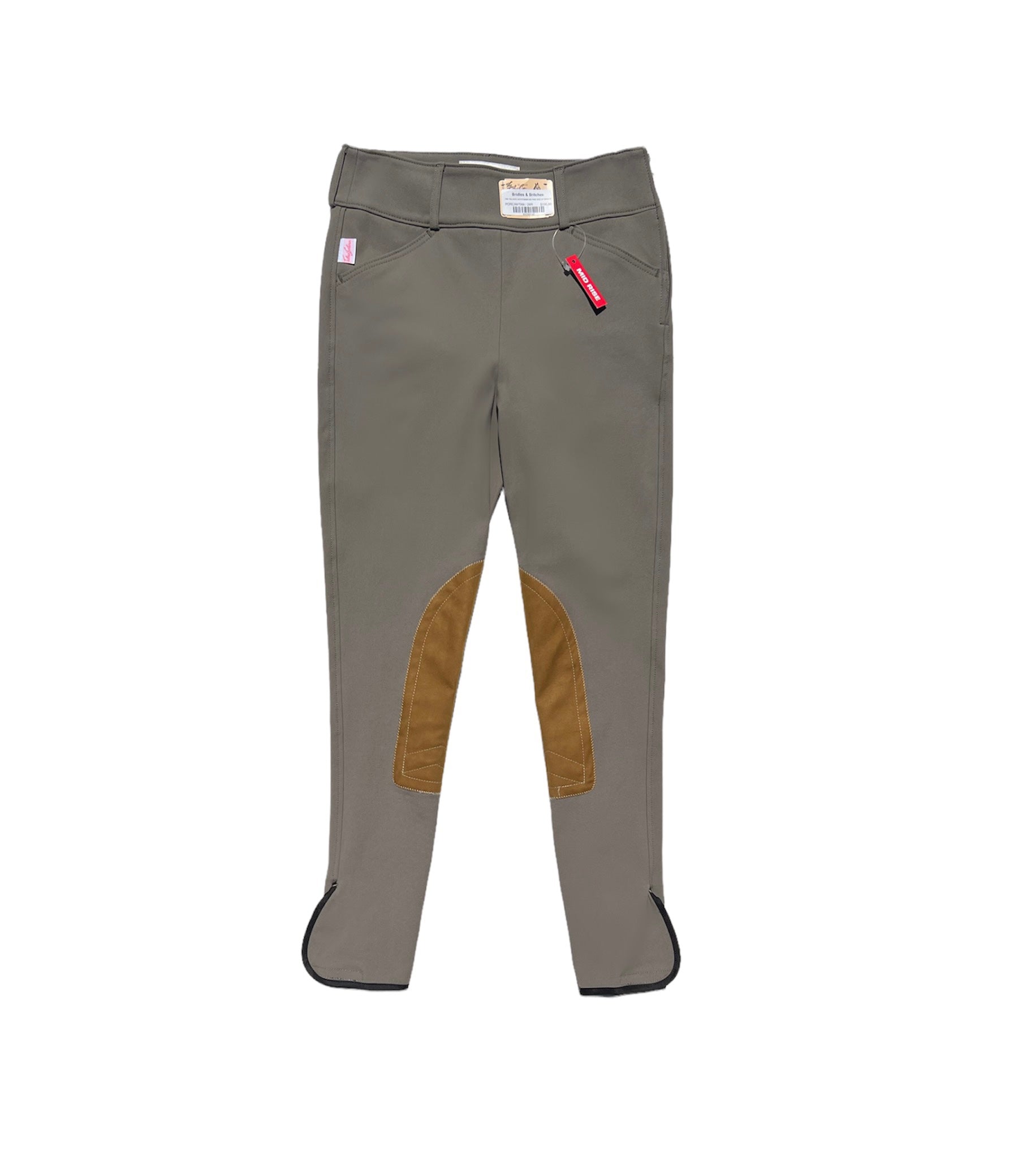 THE TAILORED SPORTSMAN MID RISE SIDE ZIP BREECH - COLORS