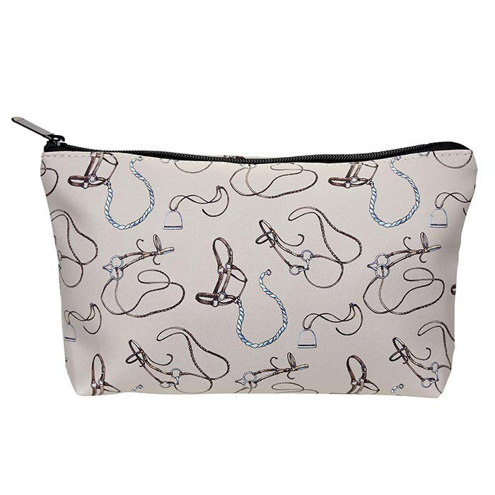 EQUESTRIAN GEAR LARGE COSMETIC POUCH