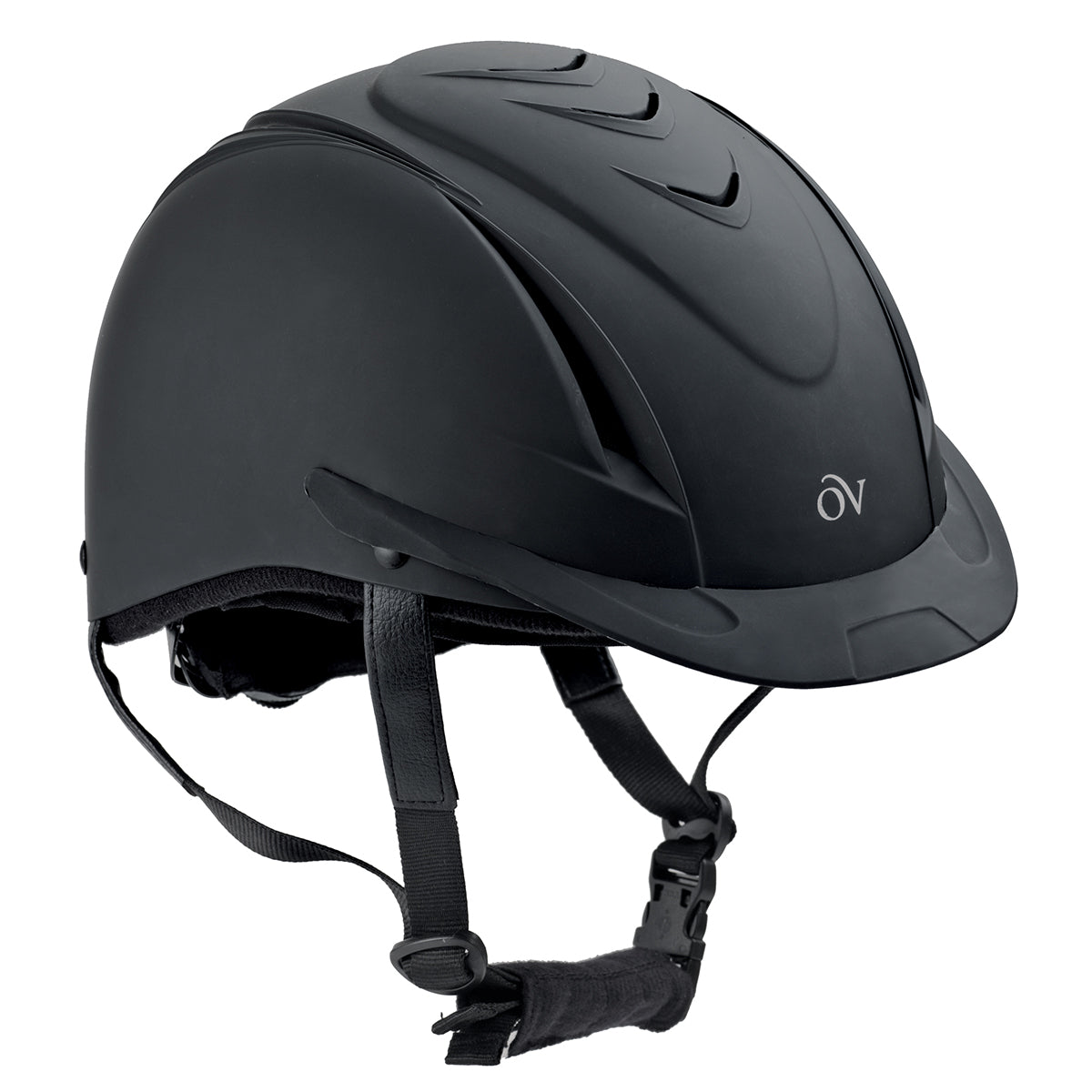 OVATION®  DELUXE SCHOOLER HELMET -BLACK/BLACK