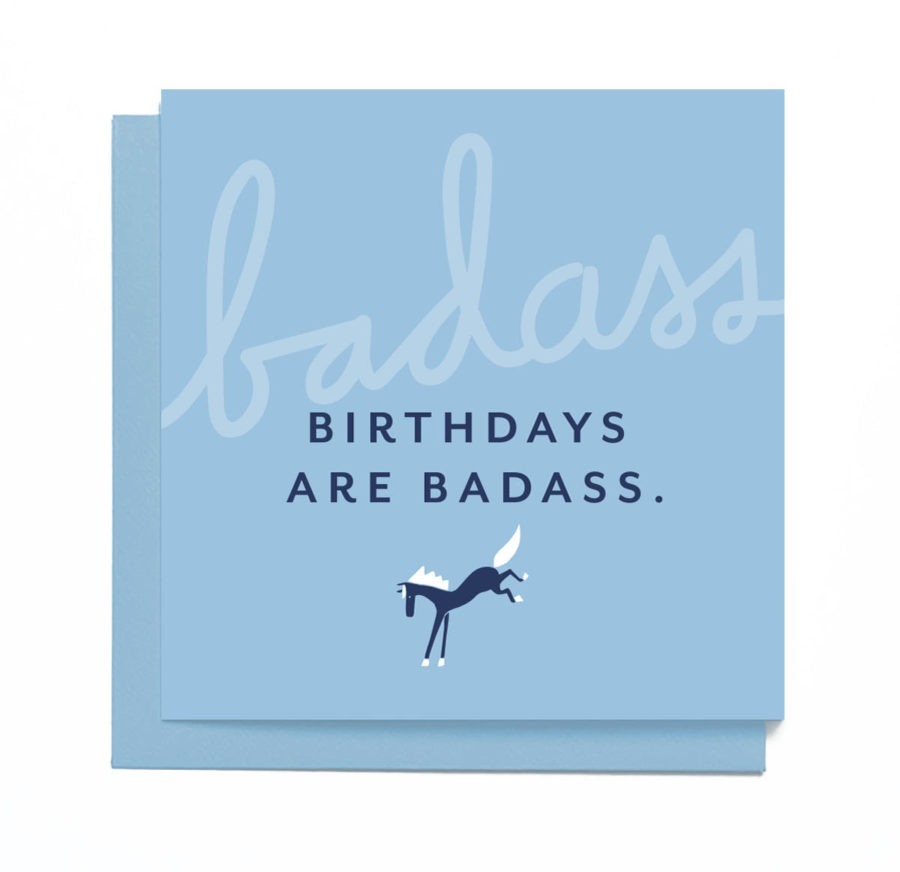 Card: Badass Birthday