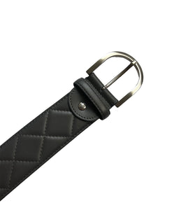 THE TAILORED SPORTSMAN QUILTED LEATHER C BELT - '23