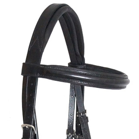 Remington - Black Leather Anatomical Jumper Bridle