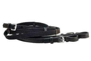 LEATHER/WEB CROSS COUNTRY REINS