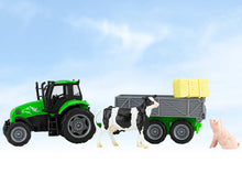 Load image into Gallery viewer, BREYER FARMS™ TRACTOR AND TAG-A-LONG WAGON
