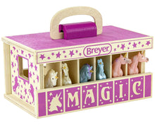 Load image into Gallery viewer, UNICORN MAGIC WOODEN CARRY CASE
